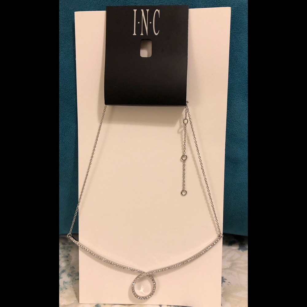 INC Rhinestone Necklace